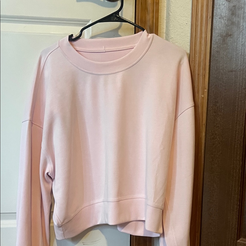 Lululemon Athletica Light Pink Sweatshirt